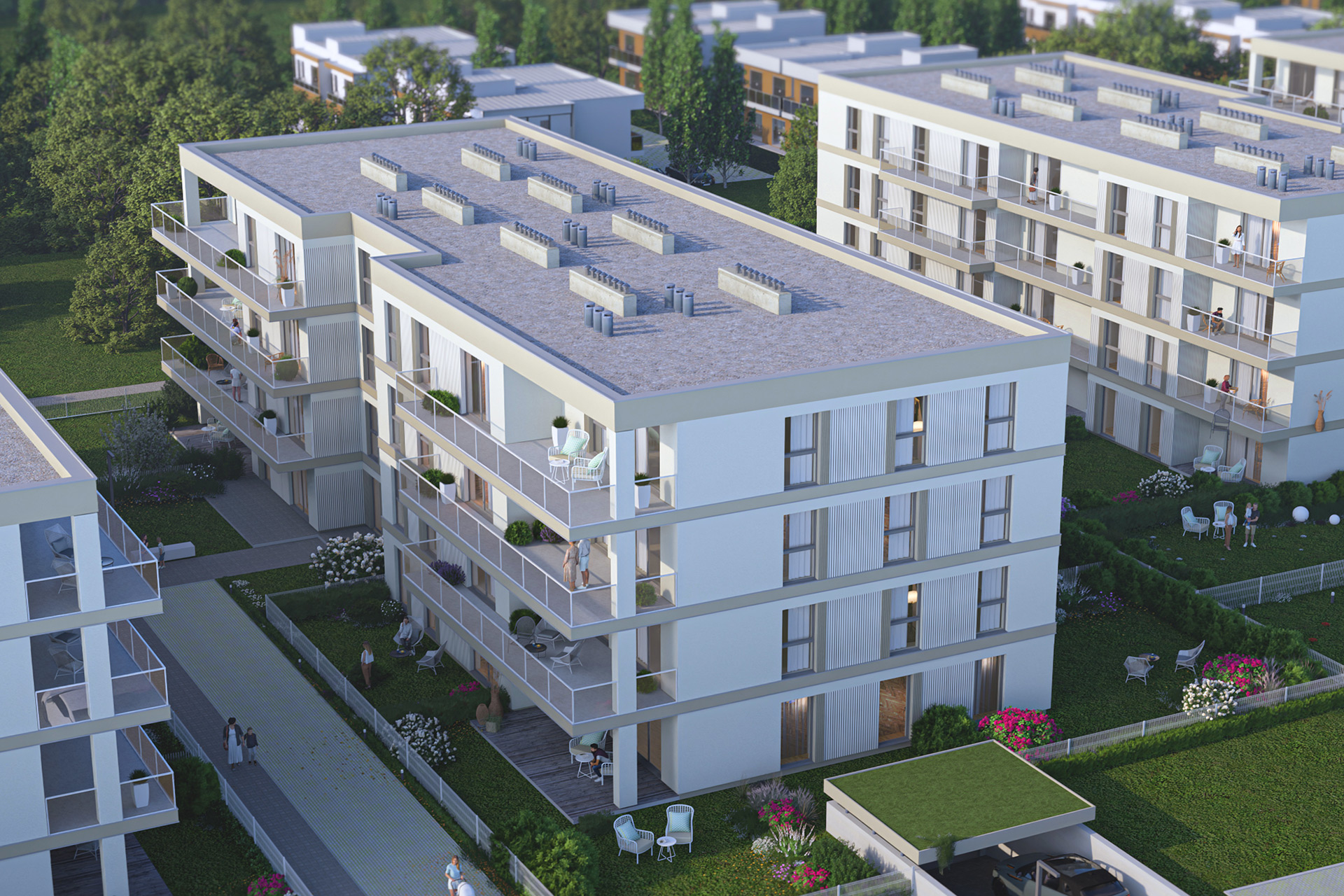 Mapa pięter budynku drugiego